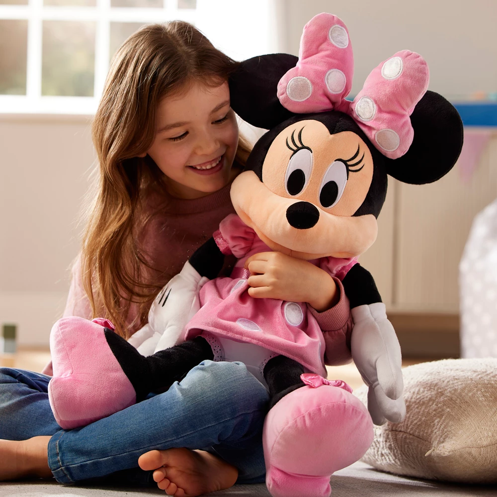 Disney Store Grande Peluche Minnie En Rose 1 Disney Store Grande Peluche Minnie En Rose