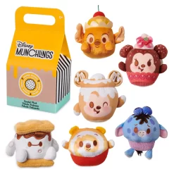 Disneyland Petite Peluche Mystère Façon Viennoiserie Disney Munchlings