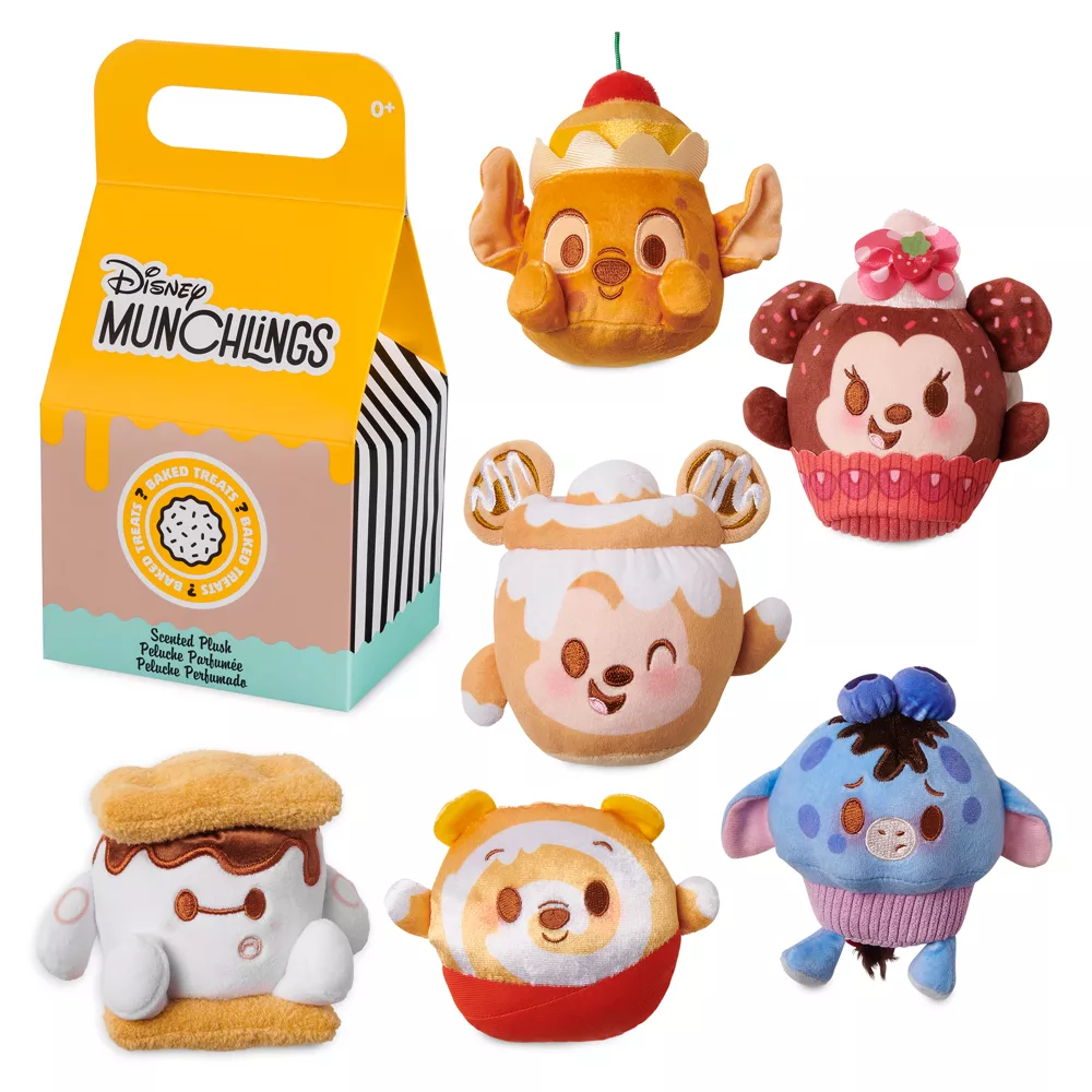 Disneyland Petite Peluche Mystère Façon Viennoiserie Disney Munchlings 1 Disneyland Petite Peluche Mystère Façon Viennoiserie Disney Munchlings