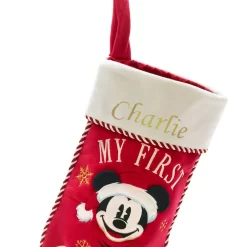 Disney Store Chaussette Mon Premier Noël Mickey Pour Bébés -Disney 440472256213 3
