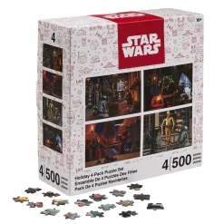 Disney Store Ensemble De 4 puzzles Star Wars Holiday