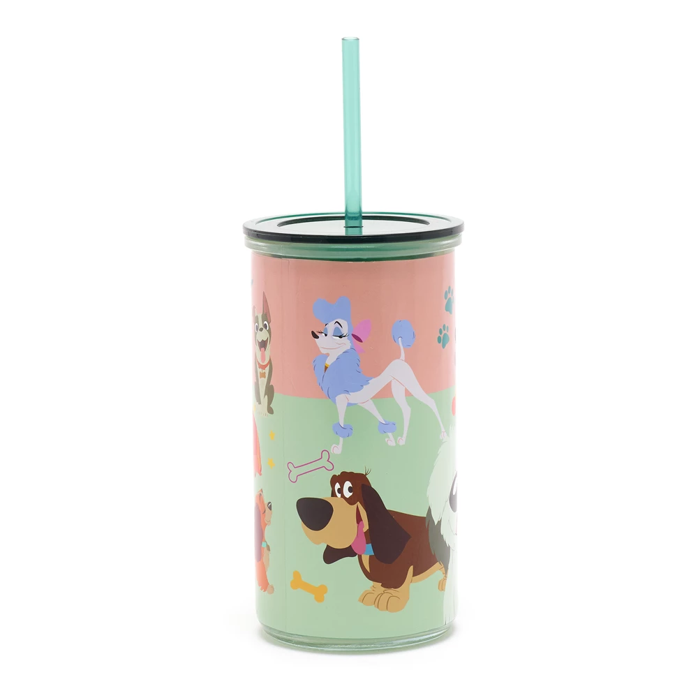 Disney Store Gobelet Avec Paille Chiens Disney 3 Disney Store Gobelet Avec Paille Chiens Disney – Image 3