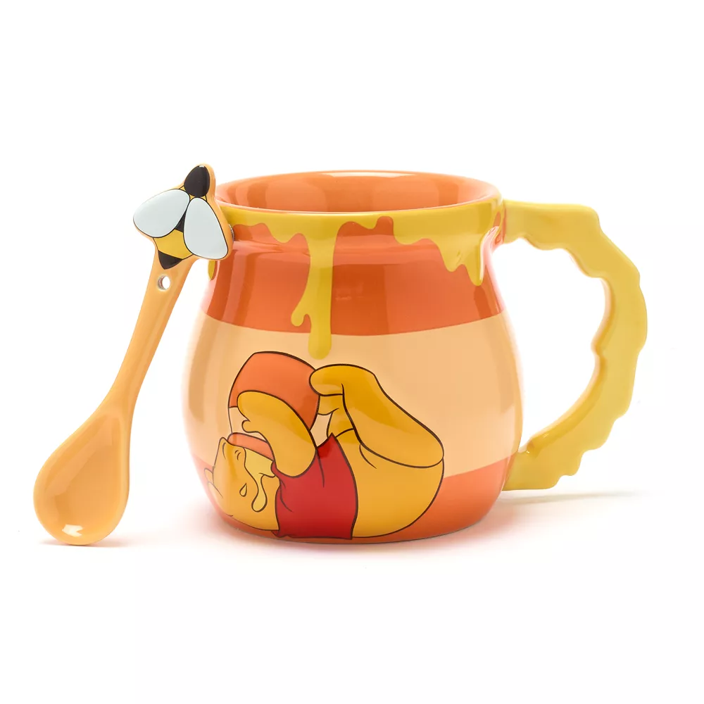 Disney Store Mug Et Cuillère Winnie L'Ourson 1 Disney Store Mug Et Cuillère Winnie L'Ourson