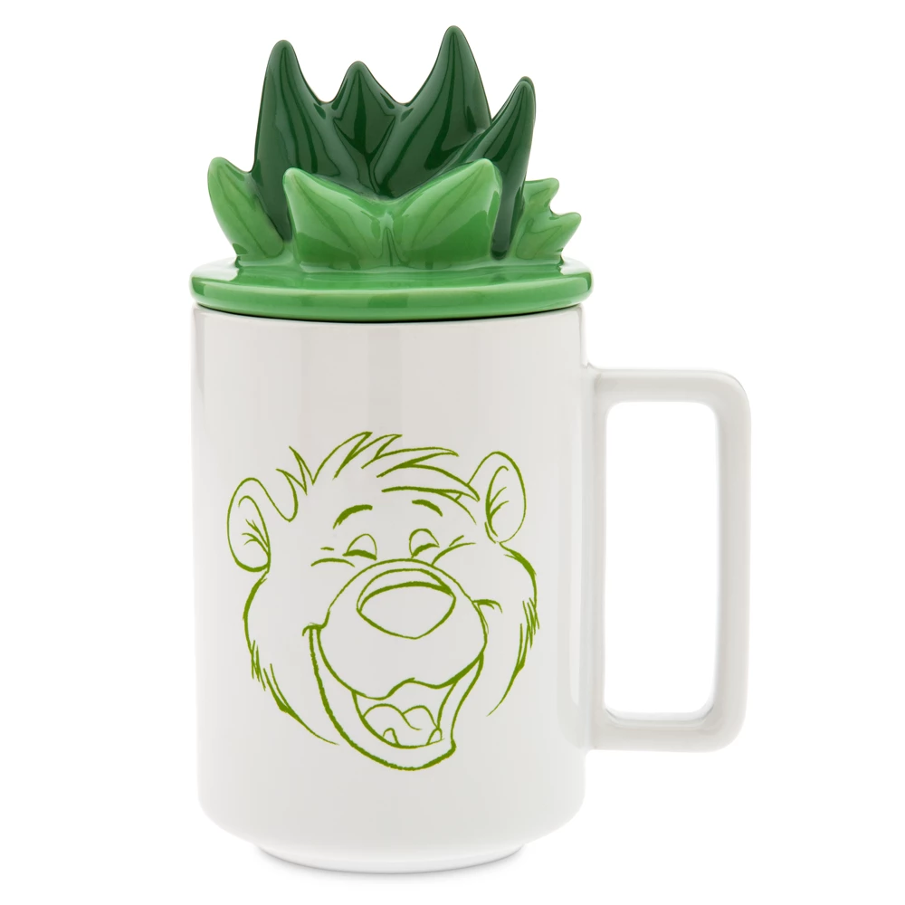 Disney Store Mug Avec Couvercle Baloo, Le Livre De La Jungle 1 Disney Store Mug Avec Couvercle Baloo, Le Livre De La Jungle