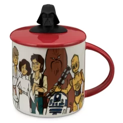 Disney Store Mug Star Wars Avec Couvercle