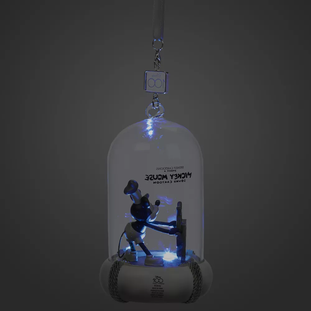 Décoration à Suspendre Steamboat Willie Son Et Lumière, Collection Living Magic Sketchbook, Disney100 Eras 4 Décoration à Suspendre Steamboat Willie Son Et Lumière, Collection Living Magic Sketchbook, Disney100 Eras – Image 4