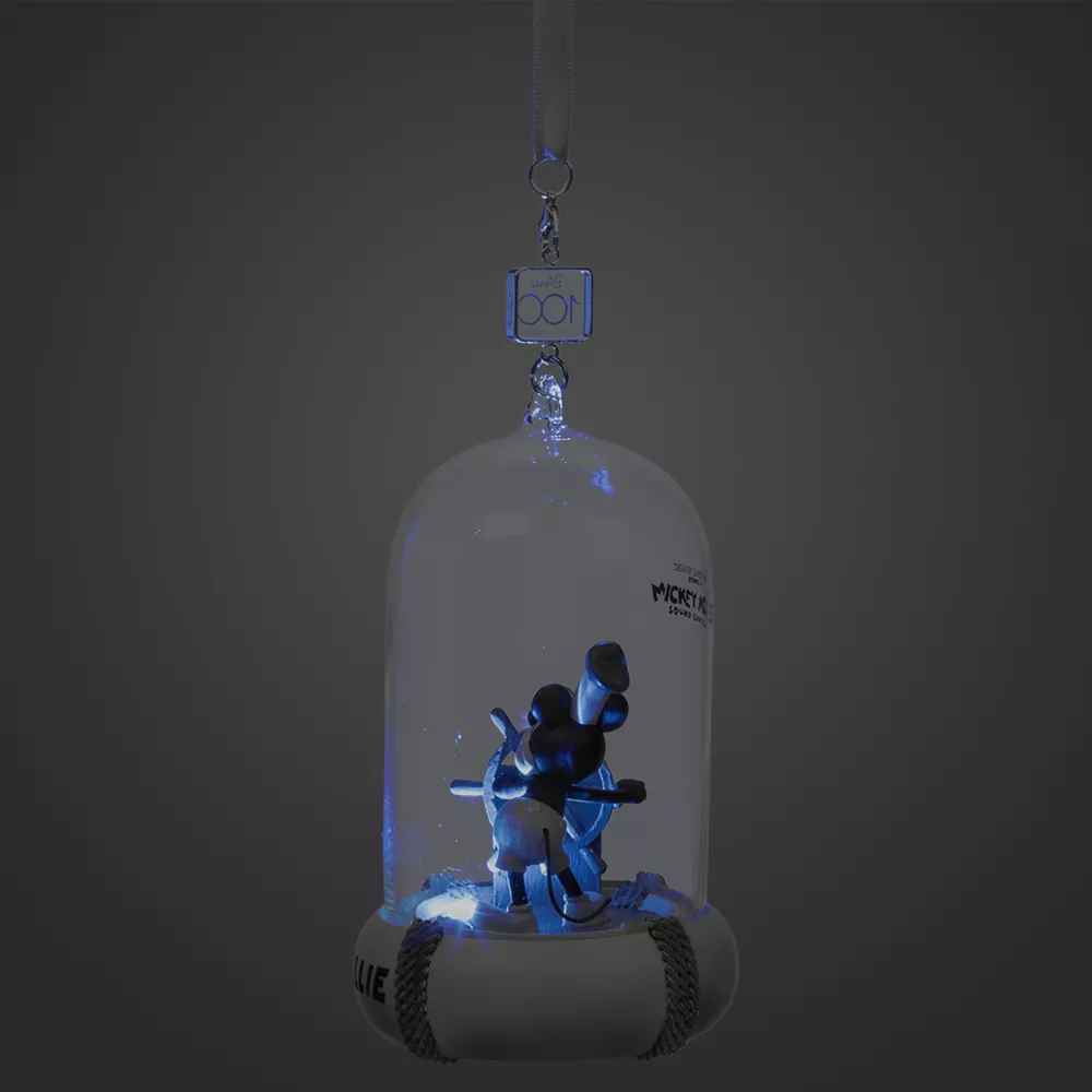 Décoration à Suspendre Steamboat Willie Son Et Lumière, Collection Living Magic Sketchbook, Disney100 Eras 6 Décoration à Suspendre Steamboat Willie Son Et Lumière, Collection Living Magic Sketchbook, Disney100 Eras – Image 6