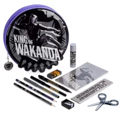 Disney Store Kit De Fournitures Black Panther Zippé