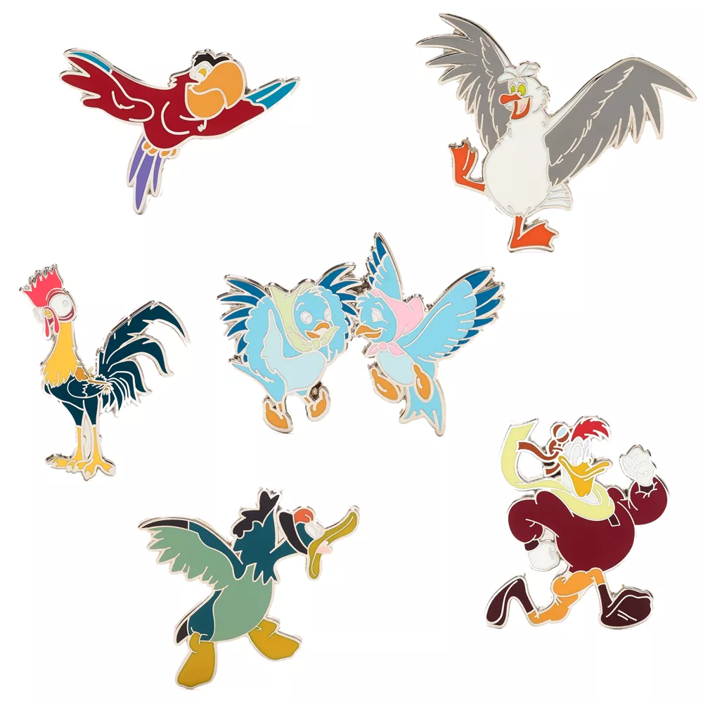 Disney Store Ensemble De Pin's Mystère Oiseaux Disney 2 Disney Store Ensemble De Pin's Mystère Oiseaux Disney – Image 2