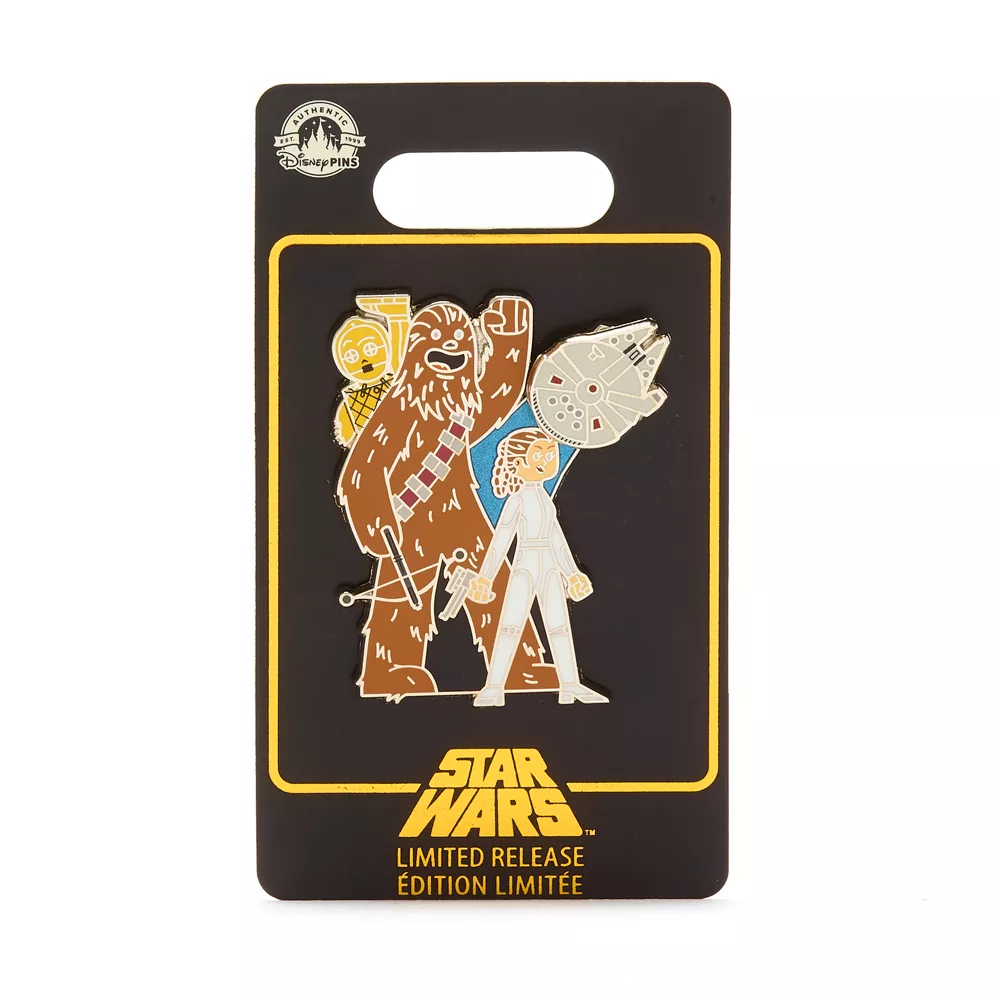 Disney Store Pin's Leia Organa Et Ses Amis, Star Wars 2 Disney Store Pin's Leia Organa Et Ses Amis, Star Wars – Image 2