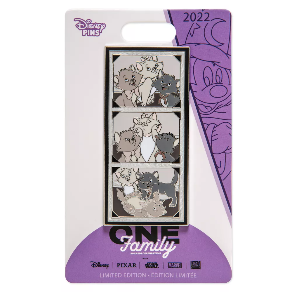 Disney One Family Pin's Les Aristochats "Dites Ouistiti !" En édition Limitée 2 Disney One Family Pin's Les Aristochats "Dites Ouistiti !" En édition Limitée – Image 2