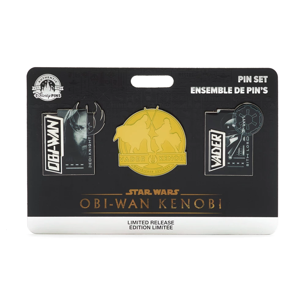 Disney Store Ensemble De Pin's Star Wars: Obi-Wan Kenobi En édition Limitée 5 Disney Store Ensemble De Pin's Star Wars: Obi-Wan Kenobi En édition Limitée – Image 5