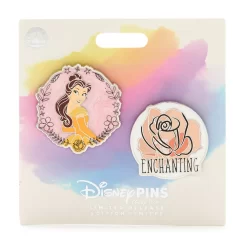 Disney Store Pin's Belle En édition Limitée, La Belle Et La Bête 7 Disney Store Pin's Belle En édition Limitée, La Belle Et La Bête -Disney 466043337068 3