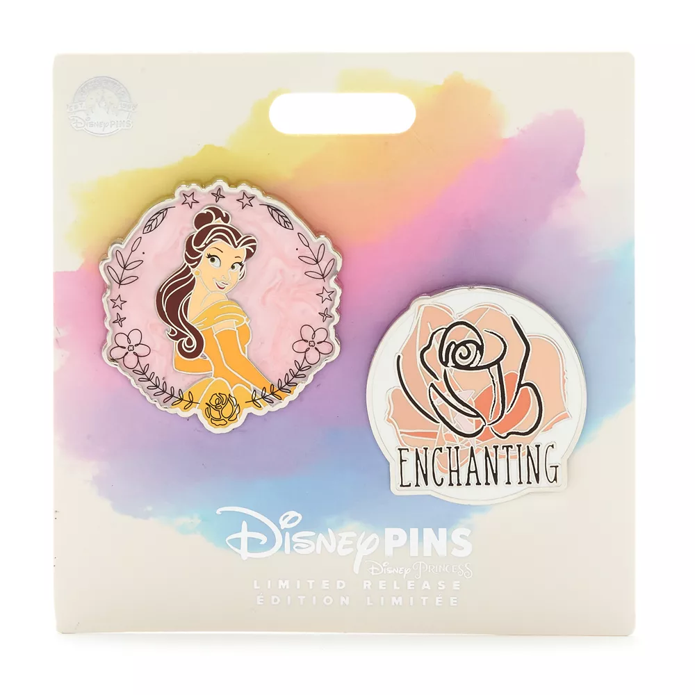 Disney Store Pin's Belle En édition Limitée, La Belle Et La Bête 4 Disney Store Pin's Belle En édition Limitée, La Belle Et La Bête – Image 4