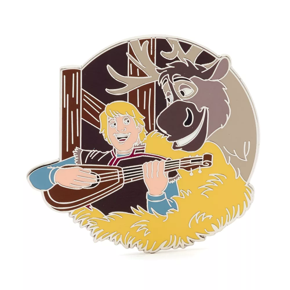 Disney Store Pin's Kristoff Et Sven, La Reine Des Neiges 1 Disney Store Pin's Kristoff Et Sven, La Reine Des Neiges