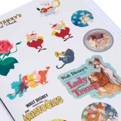 Disney Store Cahier Et Autocollants Disney Classics 5 Disney Store Cahier Et Autocollants Disney Classics -Disney 466043425901 2
