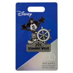Disney Store Pin's Steamboat Willie En édition Limitée Disney100 Eras 7 Disney Store Pin's Steamboat Willie En édition Limitée Disney100 Eras -Disney 466043737691 3