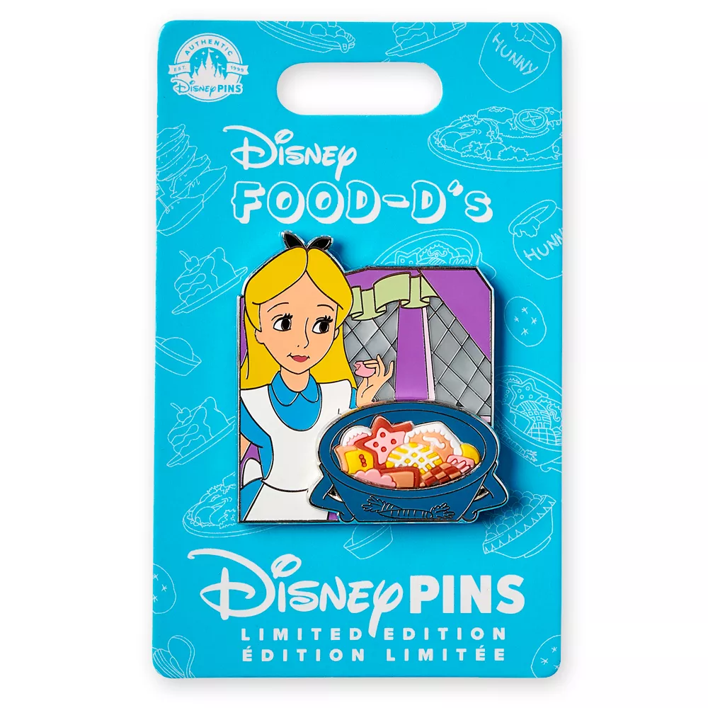 Disney Store Pin's Alice Au Pays Des Merveilles En édition Limitée 2 Disney Store Pin's Alice Au Pays Des Merveilles En édition Limitée – Image 2