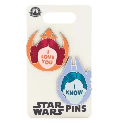 Disney Store Ensemble De Pin's Princesse Leia Et Han Solo, Star Wars 7 Disney Store Ensemble De Pin's Princesse Leia Et Han Solo, Star Wars -Disney 466043753769 3