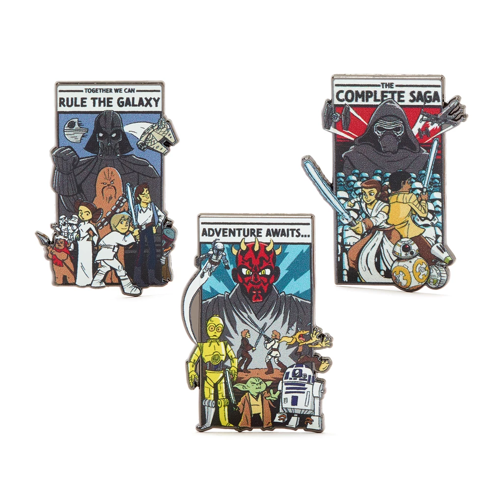 Disney Store Ensemble De Pin's Star Wars 1 Disney Store Ensemble De Pin's Star Wars