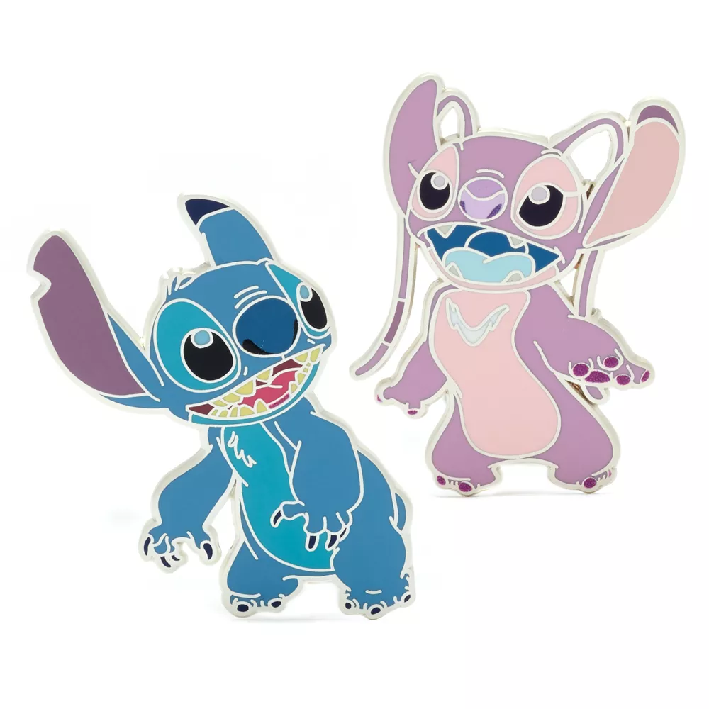 Ensemble De Pin's Stitch Et Angel Disney100 Eras, Lilo & Stitch 1 Ensemble De Pin's Stitch Et Angel Disney100 Eras, Lilo & Stitch